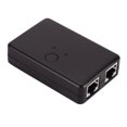thumbnail image 3 of TFixol 2 Ports RJ45 LAN CAT6 Network Switch Sélecteur 100MHz 2 en 1 Out/1 en 2 Out Interrupteur Réseau Interne Externe Boîte Séparateur, 3 of 7