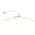 thumbnail image 2 of V3 Jewelry® 18kt Gold Plated White Freshwater Pearl and Turquoise Necklace for Women, 2 of 5