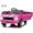 Pink, variant on Akaber Licensed Shelby Kids Electric Car, 12V Ride On Toy with Remote Control, Bluetooth Music for Boys and Girls
