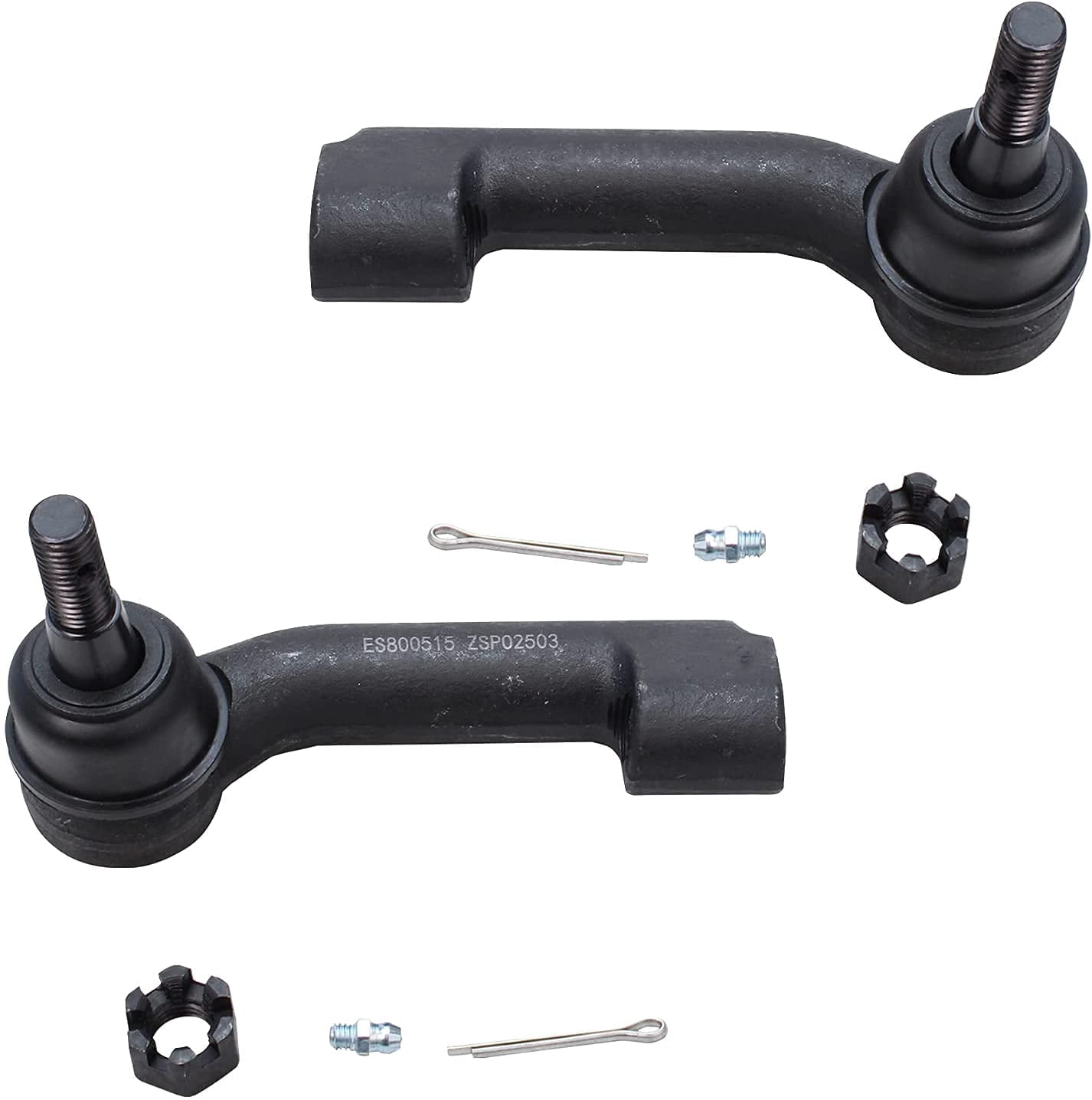 Detroit Axle - Front Tie Rod End Links Lower Ball Joints w/Boots Replacement for Ford Expedition F-150 Lincoln Navigator