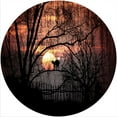 thumbnail image 1 of Slipmat Slip Mat Scratch Pad Felt for any 12" LP DJ Vinyl Turntable Record Player Custom Graphical - Moon Cat, 1 of 1