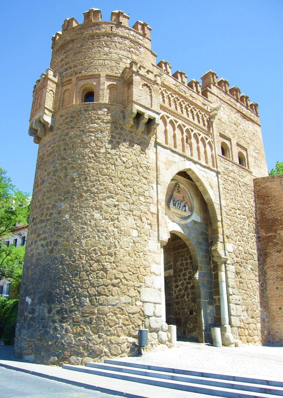 Details about / Self adhesive Door wrap removable Peel /& Stick Architecture Arcade at the castle