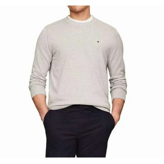 Tommy Hilfiger Mens Blue Crew Neck Long Sleeve Sweater, XXL, 100