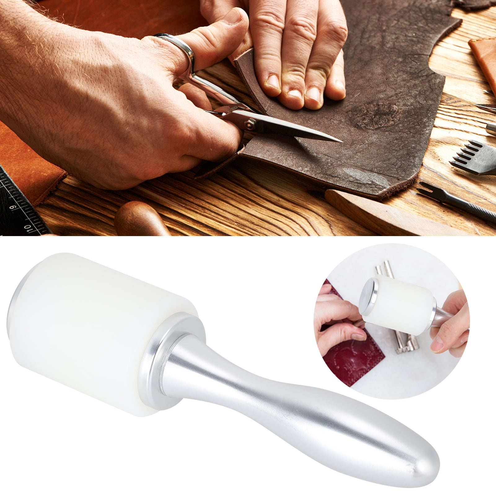 Zerodis Nylon Hammer, Leather Mallet