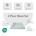 thumbnail image 4 of Modern Threads Ultra Soft Microfiber Victorian Sheet Set, Full, 4 of 7
