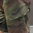 thumbnail image 6 of LNZGNM Cargo Shorts for Men Loose Camo Work Shorts Casual Elastic Waist Drawstring Short Pants Outdoor Shorts with Pockets,Army Green M, 6 of 8