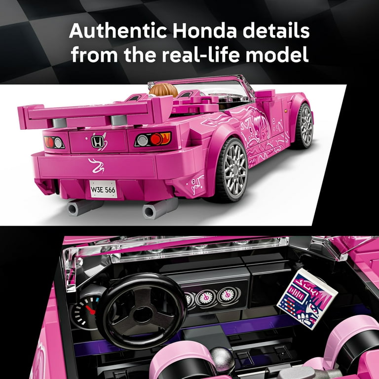 LEGO Speed Champions 2 Fast 2 Furious Honda S2000 Car Toy for Kids