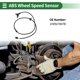 thumbnail image 2 of Sensor de velocidad de rueda ABS Unique Bargains trasero izquierdo o derecho, lado del conductor o pasajero, Sensor ABS No.1H0927807D/1H0927807B/ALS425 para VW Golf IV Cabriolet 1E7, 2 of 7