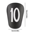 thumbnail image 2 of Mini espinillera de fútbol, ​​tablero de mango de Entrenamiento de fútbol resistente al desgaste, espinillera Extra pequeña, absorción de golpes para Entrenamiento de fútbol, ​​2 uds., 2 of 9