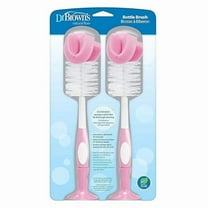 Dr. Brown's Natural Flow Bottle Brushes in Pink (Set of 2)