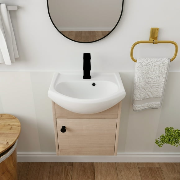 Bathroom Vanity 18 Inch Depth