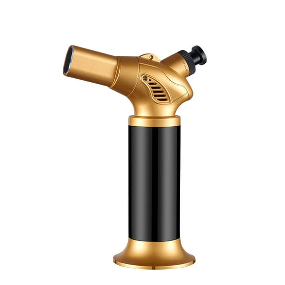 HDWUEN Cool Lighters for Men,Butane Torch Lighter for Outdoor BBQ Kitchen Windproof Refillable Lighters Jet Flame Torch
