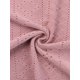 thumbnail image 5 of Blusas de verano de mujer plus size Agnes Orinda, con escote en V, mangas cortas y diseño hueco, talla 2X, color rosa, 5 of 6