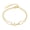 Gold, variant on Trendy Gold Cross Layered Bracelet, Adjustable 18K Gold Plated Bracelet, Elegant Christian Faith Jewelry for Birthday, Mother's Day, Confirmation Gift
