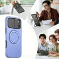 thumbnail image 4 of Hoosue Magnetic for iPhone 17 Pro Max Case (Compatible with MagSafe)(Military Grade Drop Protection) Translucent Matte Shockproof with Anti-Fingerprint Phone Cover 2025, 6 colors, 4 of 5