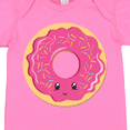 thumbnail image 4 of Inktastic Hot Pink Donut Boys or Girls Baby Bodysuit, 4 of 5