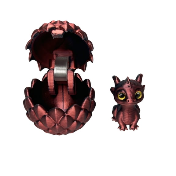 3D Printed Dragon Eggs Small Dragons Inside The Eggs Animal Model Figurines,Surprise Gifts
