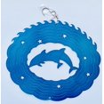 thumbnail image 4 of Dundee Deco's Wind Spinner in Gift Box - 3D Hanging Indoor Outdoor Yard Garden Decoration - Mandala - Dolphins, Stars - Blue - 12 inch - Unique Gift Idea For Men Women, Souvenir, Present, 4 of 7