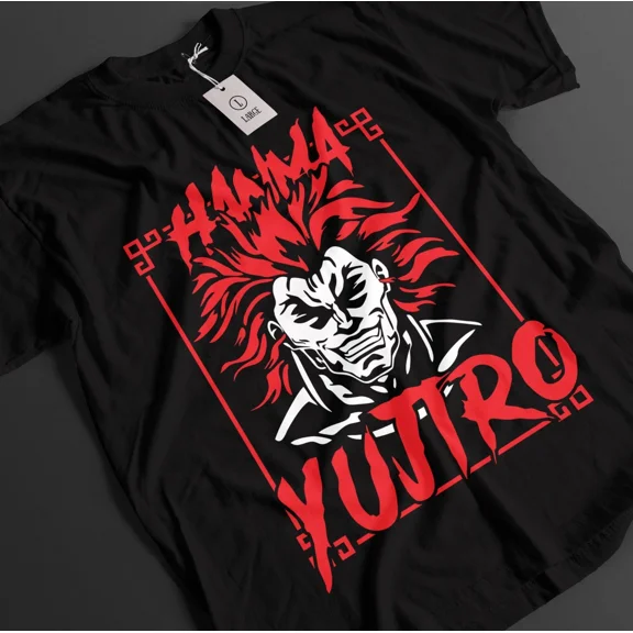 RARE Baki The Grappler Shirt Yujiro Hanma Tshirt Baki Top Fighting T-Shirt Unisex Tee