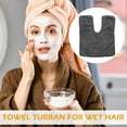 thumbnail image 4 of Toalla para el cabello para mujer, toalla absorbente de secado rápido, turbante para el cabello, toalla de secado para salón de belleza, 4 of 8
