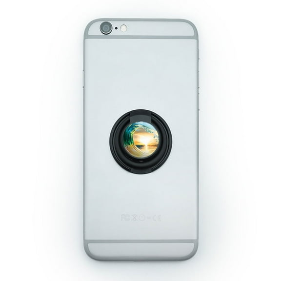 Ocean Wave - Sunset Beach Sea Mobile Phone Ring Holder Stand