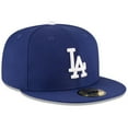 thumbnail image 3 of Men's New Era Navy Los Angeles Dodgers 1988 World Series Wool 59FIFTY Fitted Hat, 3 of 6