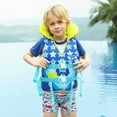 thumbnail image 2 of Kids Swim Vest Float Life Jacket with Headrest Adjustable Safety Strap Swimming Training Aid Buoyancy Swimwear, Pink, XS(1-3Years/24-33lbs), 2 of 9