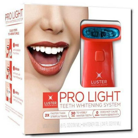 Luster Premium White Pro Light Teeth Whitening System, 2 pc - Walmart 