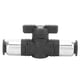 thumbnail image 5 of Black Pneumatic Connector Manual Regulating Valve Double Sided Quick Connecting Tool(BUC-10 ), 5 of 5