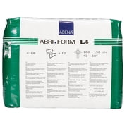 Abena Abri-Form Insontinence Briefs L4، Heavy Aborbency، Large، 12 Count، 1 Pack
