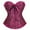 Watermelon Red, variant on Odeerbi Corset Top for Women Shapewear Bodyshaper Tummy Control Waist Trainer 2025 Fashion Plus Size Boned s Outfit Solid Erogenous Underwear Shapewear Purple