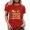 Red, variant on Nice Naughty An Attempt Was Made Shirt for Women Short Sleeve Crewneck Funny Christmas T Shirts Holiday Party Tops