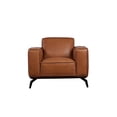 thumbnail image 2 of Porter Designs Carina Top Grain Leather Chair - Brown, 2 of 8