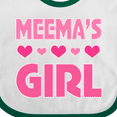 thumbnail image 4 of Inktastic Meema Girl Granddaughter Girls Baby Bib, 4 of 4