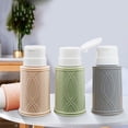 thumbnail image 4 of Dispensador de botellas de líquido vacías con empuje hacia abajo de 4 piezas para esmalte de uñas Diámetro inferior x altura 2.6x5.2 pulgadas Yinane Dispensador de bomba vacía, 4 of 8