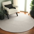 thumbnail image 2 of SAFAVIEH Fifth Avenue Virginia Geometric Area Rug, Ivory, 6' x 6' Round, 2 of 10