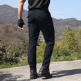 thumbnail image 4 of Men's Tactical Soft Shell Cargo Pants Wind Water Resistant Multi Zipper Pockets Outdoor Hiking Mountain Work Pants,Black,M, 4 of 4