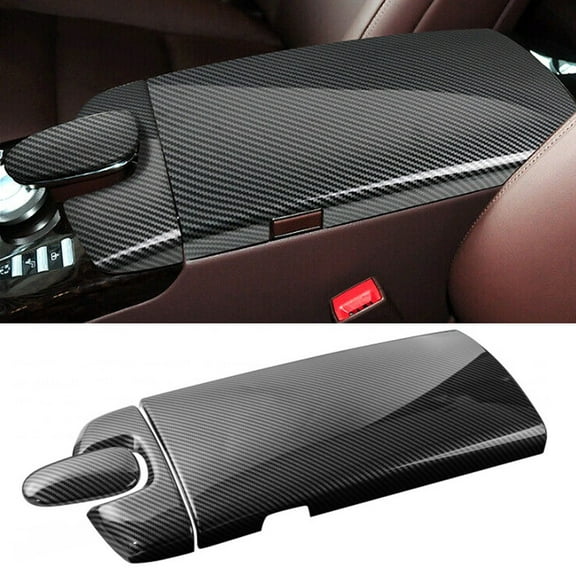 CENL 3Pcs Armrest Box Trim cover For Mercedes S Class W221 2008-2012 ABS