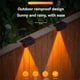 thumbnail image 5 of 4 Lámparas de Pared Solares LED para Escaleras, Iluminación Exterior, Vallas, Porches, Lámparas Decorativas, Vallas para Escalones, Patios, Jardines, Luz, 5 of 7