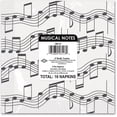 thumbnail image 2 of Beistle 6 1/2" x 6 1/2" Musical Note Luncheon Napkins 48/Pack 58113, 2 of 6