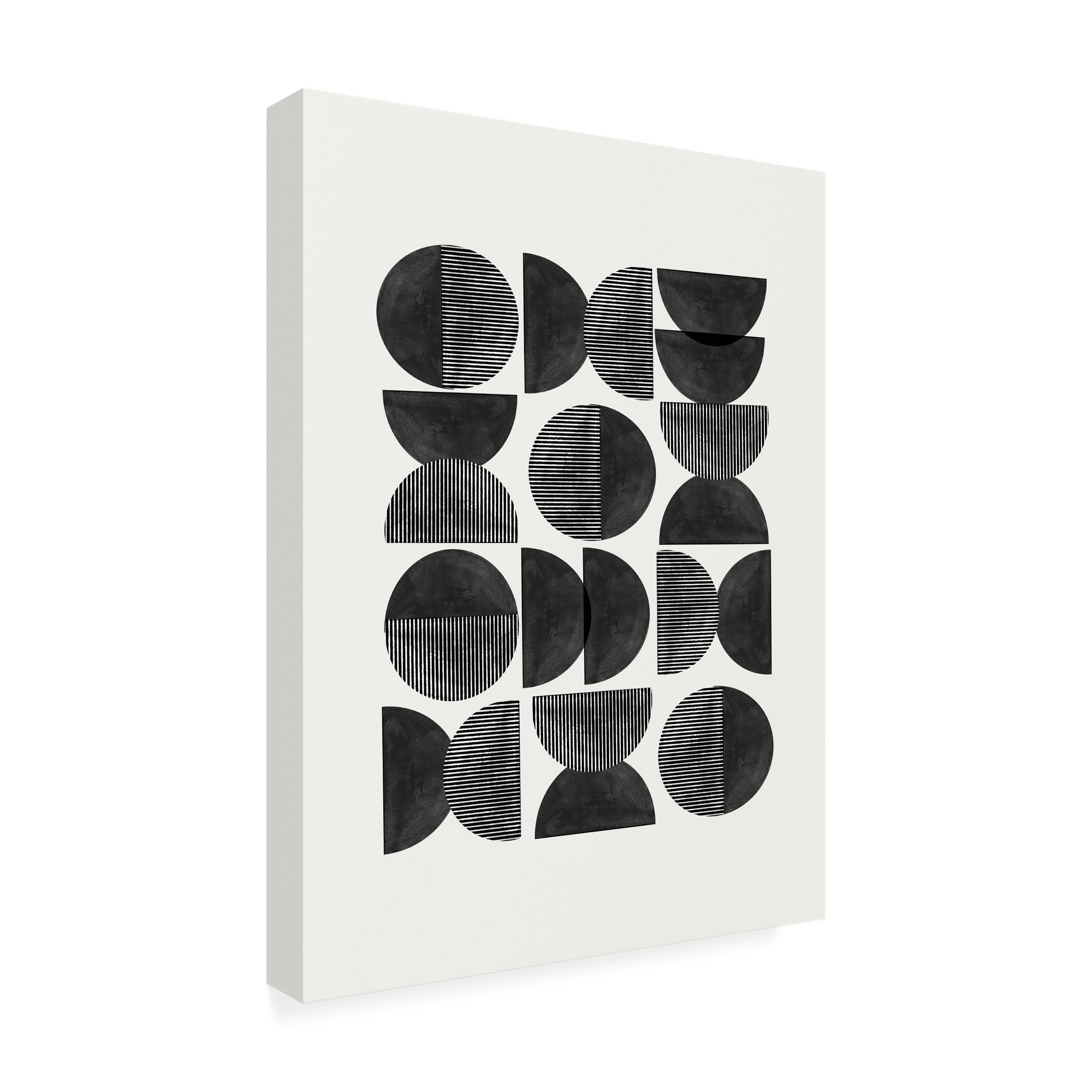 THE MIUUS STUDIO 'Mid Century, Geometric' Canvas Art