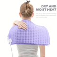 thumbnail image 3 of FNNMNNR Heating Pad - 12‘‘×24‘‘Electric Heating Pads for Back  Neck  Abdomen  Moist Heated Pad for Shoulder  Knee  Hot Pad for Arms and Legs, 3 of 7