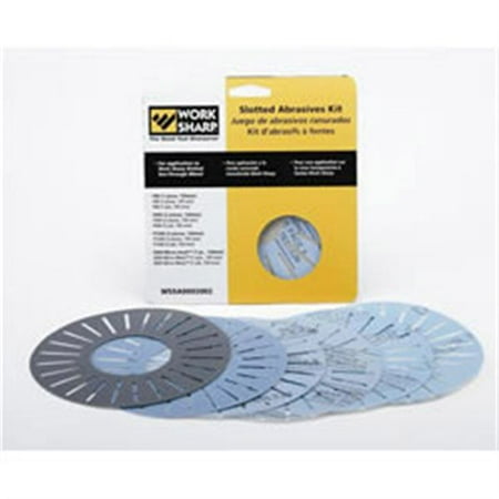 Work Sharp WSSA0002002 Slotted Abrasive Kit (WS3000 ONLY)