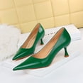 thumbnail image 3 of Zapatos de boda clásicos de tacón alto y punta estrecha para mujer, elegantes y a la moda, con punta estrecha, para novia, 3 of 5