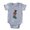 Heather Grey, variant on CafePress - FIN Puggle Xmas Stocking - Cute Infant Baby Football Bodysuit