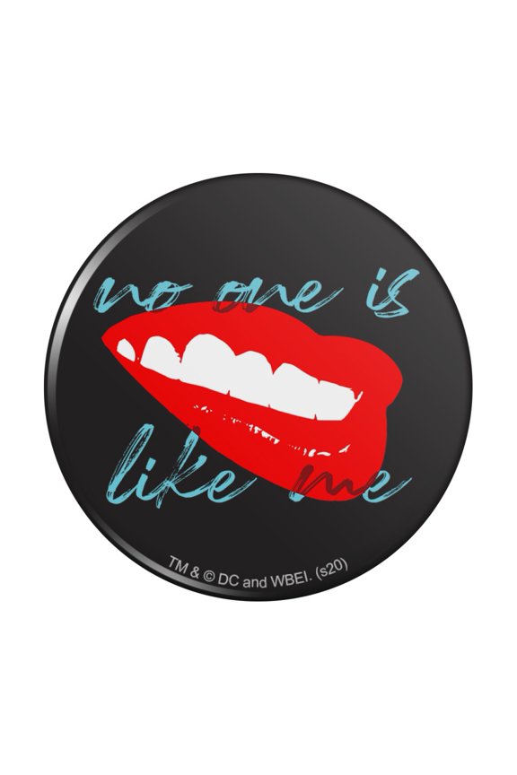Birds of Prey Harley Quinn No One Like Me Pinback Button Pin