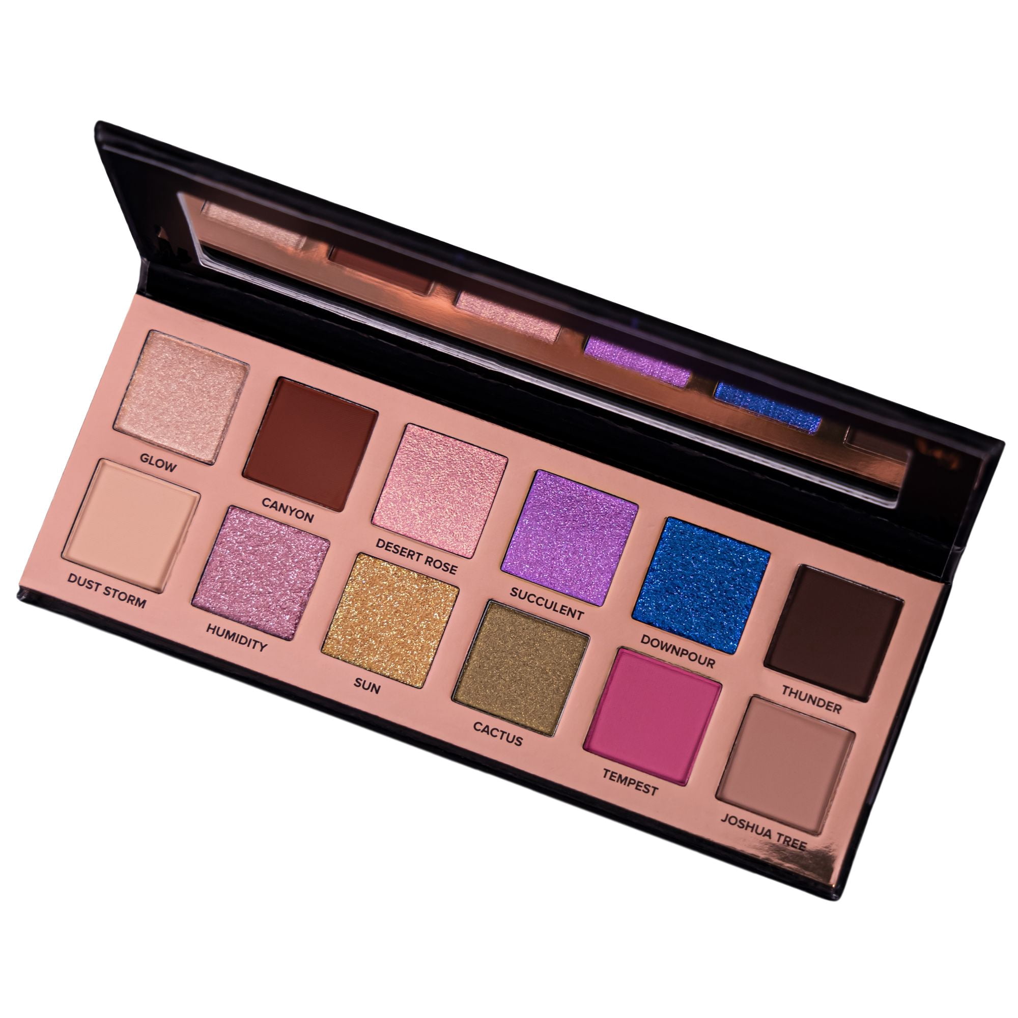 Whats Up Beauty – Desert Monsoon Collection Eyeshadow Palette Eye Makeup Talc and Cruelty Free