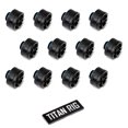 thumbnail image 2 of XSPC G1/4 Fittings O-Ring 50-Pack – Black NBR Replacement Seals For Water Cooling 2 of 3