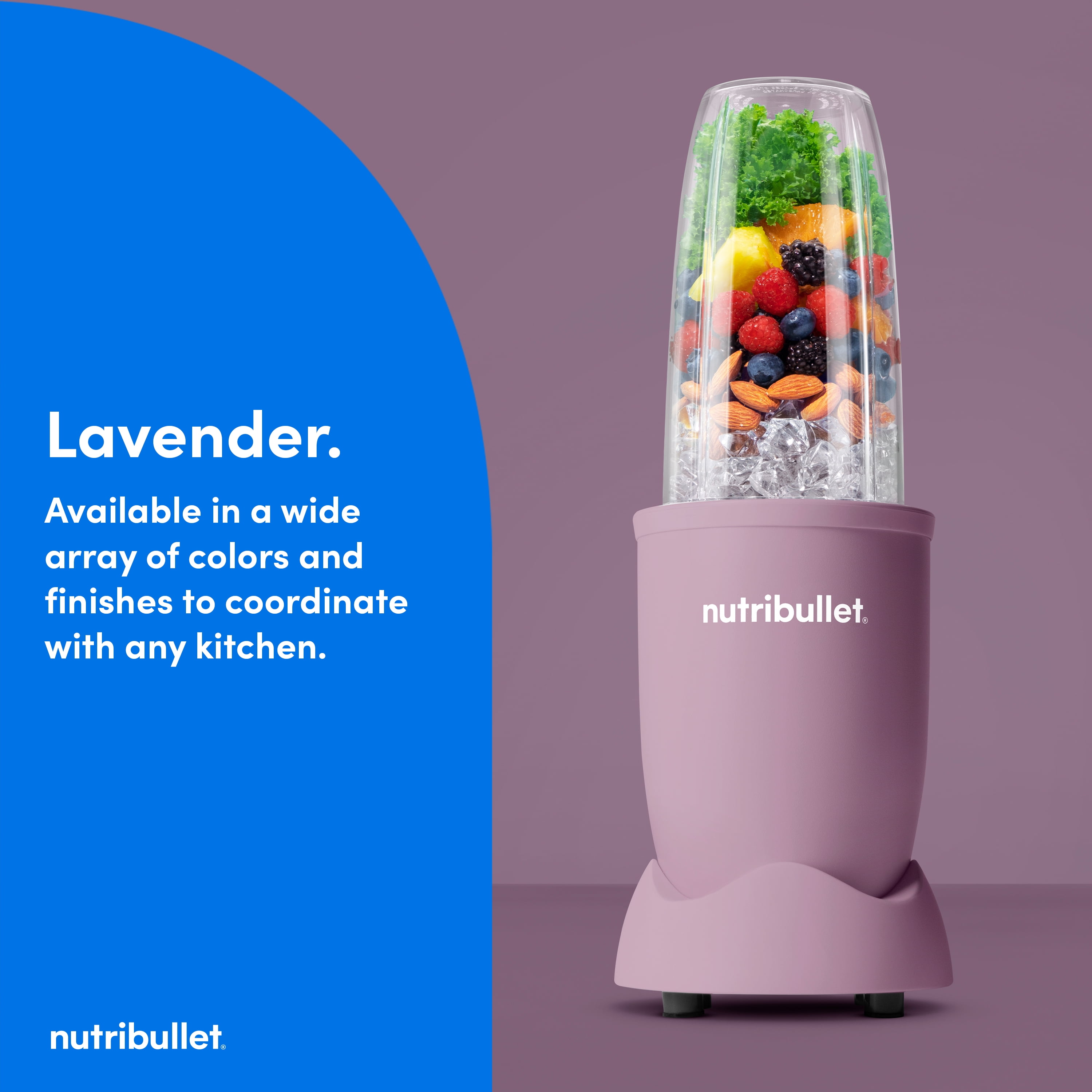 nutribullet PRO Single Serve Blender (900W) Matte Lavender  (图3) nutribullet PRO Single Serve Blender (900W) Matte Lavender  (图3)