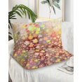 thumbnail image 2 of Orange Spring Floral Pillow Covers Queen Size 2 Pack, Modern Oil Painted Daisy Botanical Soft Bed Throw Pillowcases Breathable Cooling Long Lumbar Body Pillow Sham Cover for Bed Sofa 20''x30'', 2 of 7